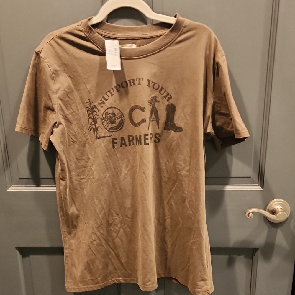 Brown Graphic T-Shirt